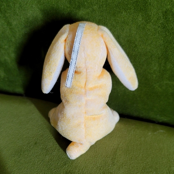 Ty Beanie Baby 2001 Grace the Bunny 5" Color Yellow NWOT - Picture 2 of 5